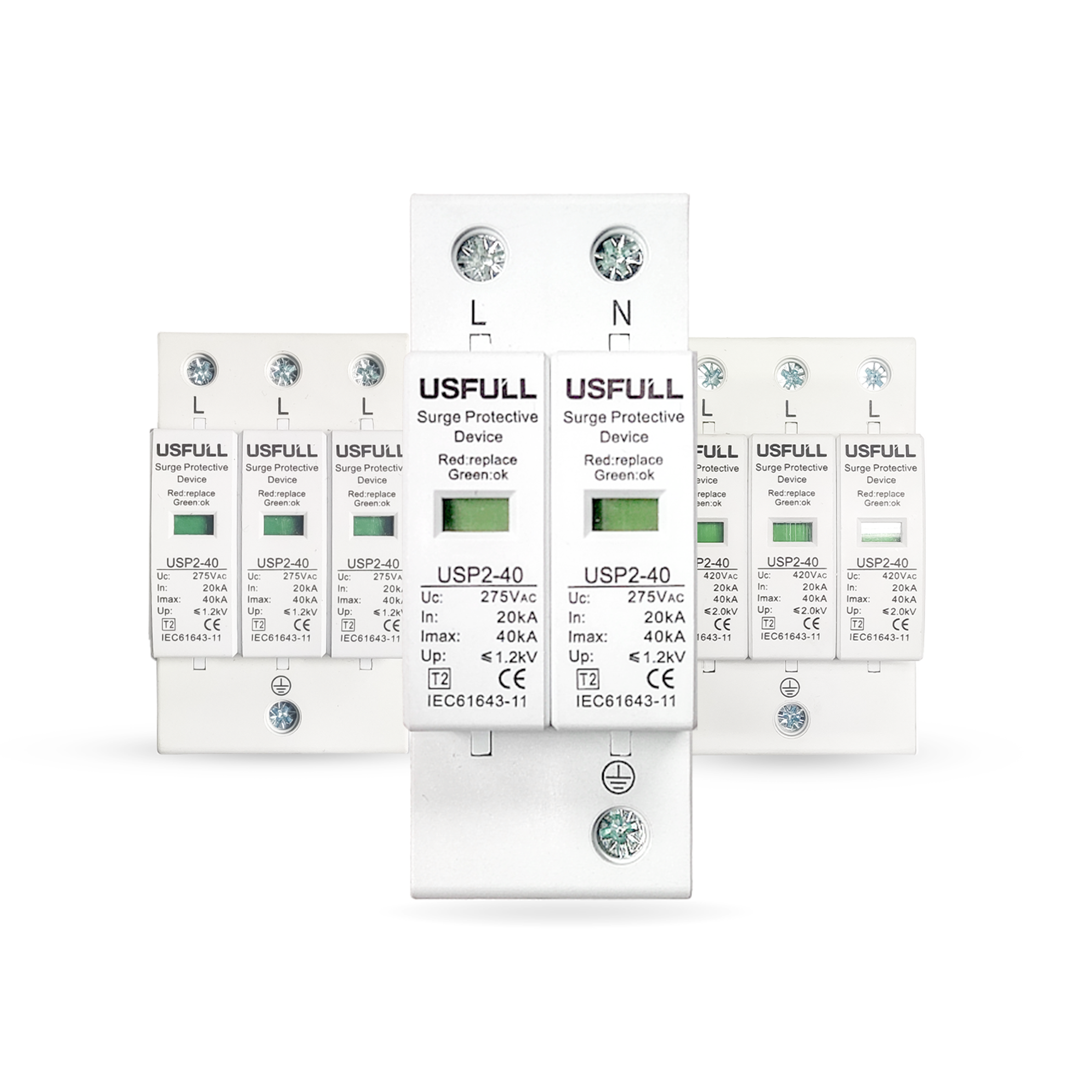 AC SPD USP2-40 (2P/3P)